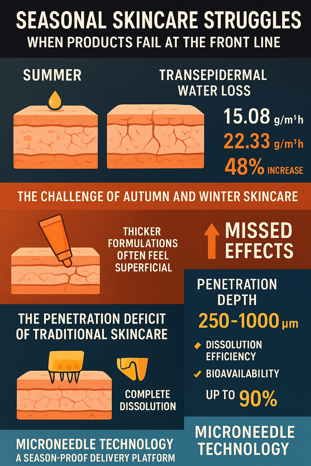 Seasonal Skincare Struggles: When Products Fail at the Front Line