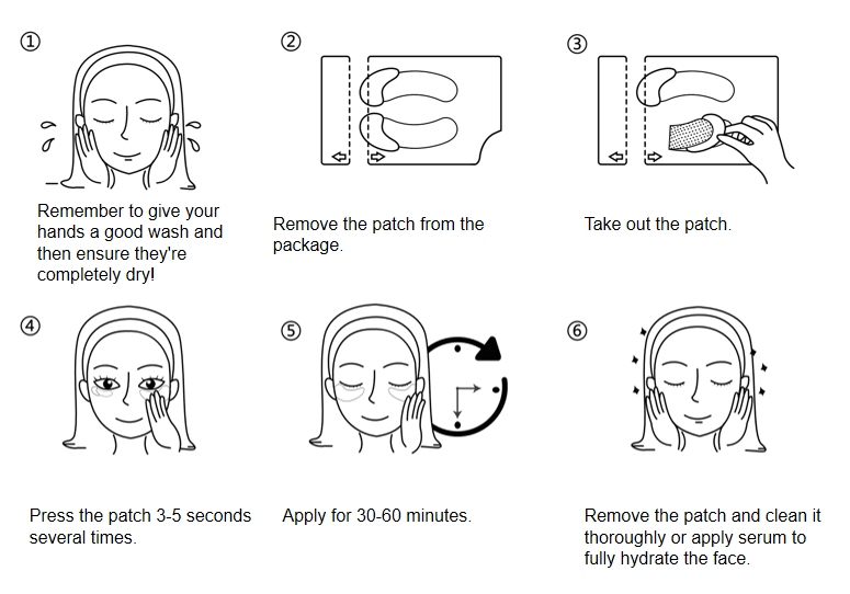 Dark Circle Remover Micropoint Array Patches