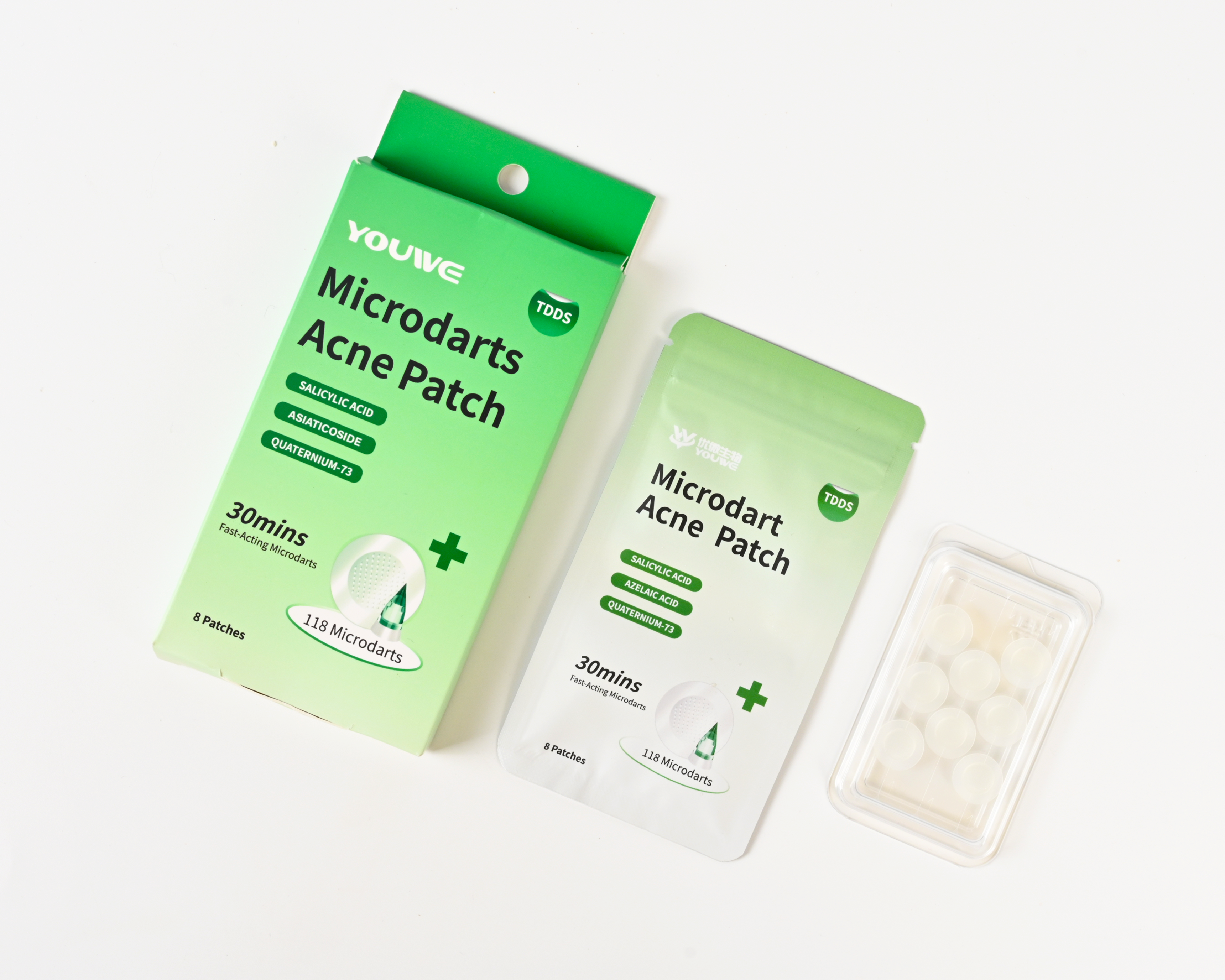 OEM/ODM Dissolving Microdart Acne Patches