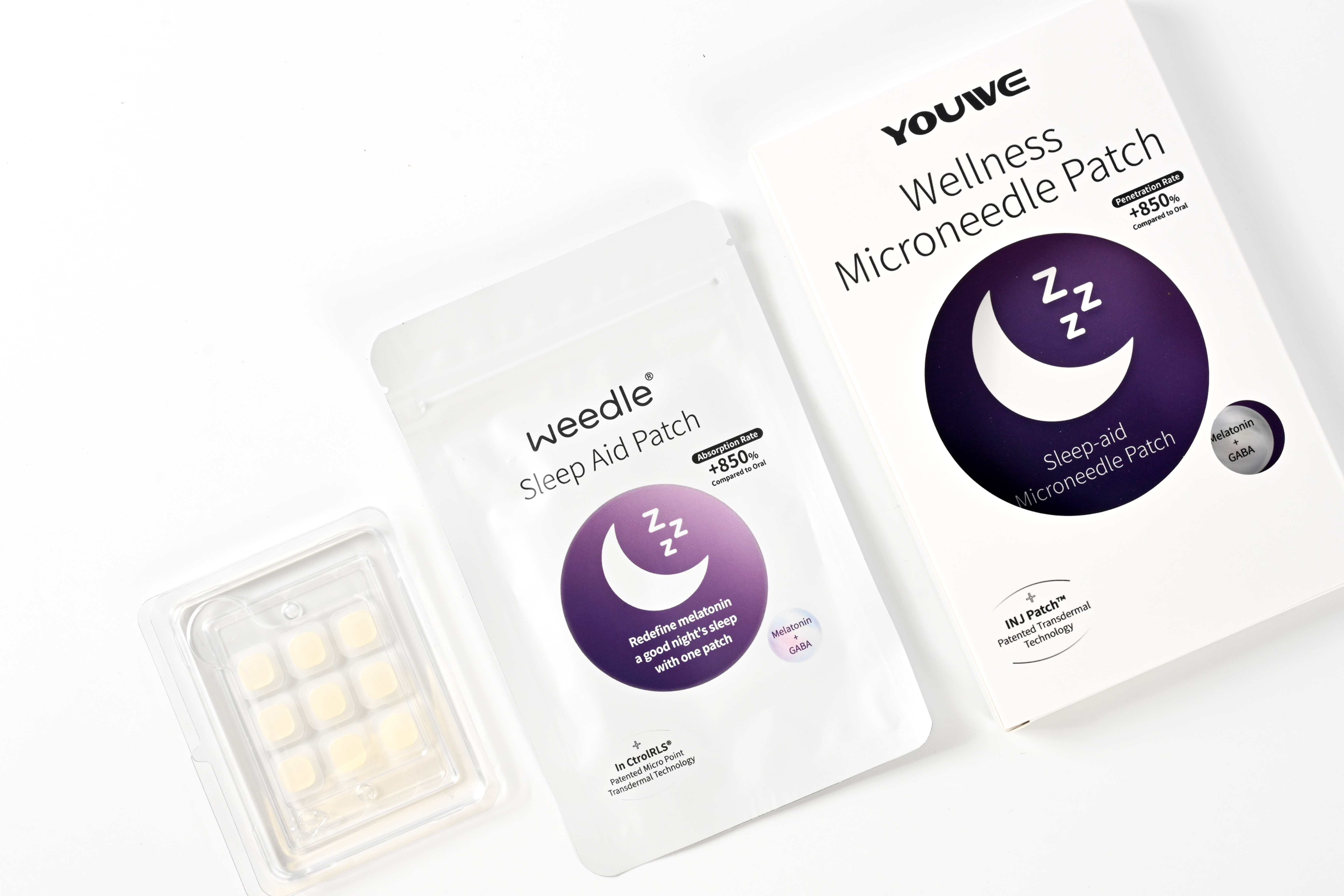 OEM/ODM Dissolving Microneedle Sleep Patches